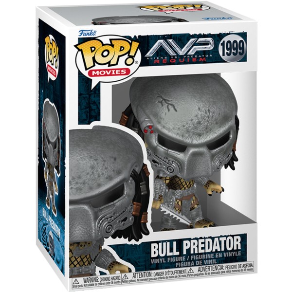 Фото - Колекційна фігурка FUNKO POP! серії Чужі проти Хижака S3 - Хижак (BULL) (90243)